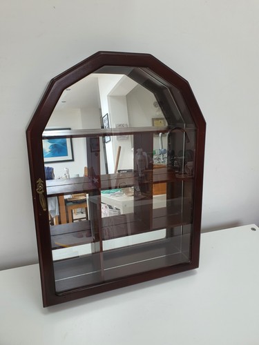 Vintage octagonal curio - octagonal,