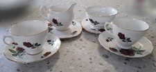 royal osborn fine bone china Cup And Saucer X2 Jug, Bowl Plus Small Plates X2