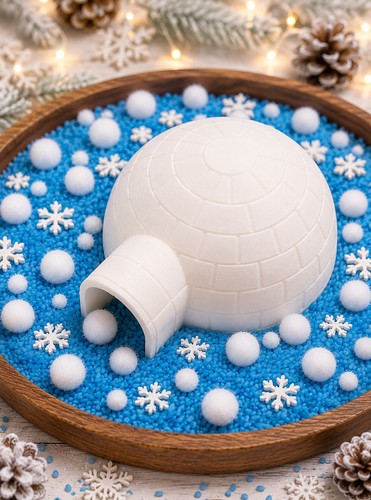 Igloo prop for sensory - 3d,