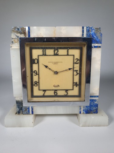 Art deco onyx lapis - deco,