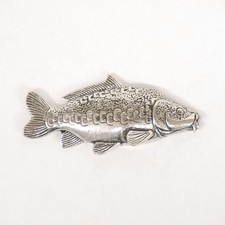 Mirror Carp Carp Pin Brooch