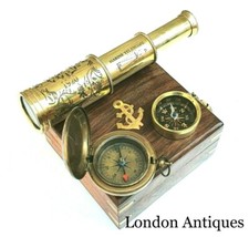 Antique Compass Vintage Brass