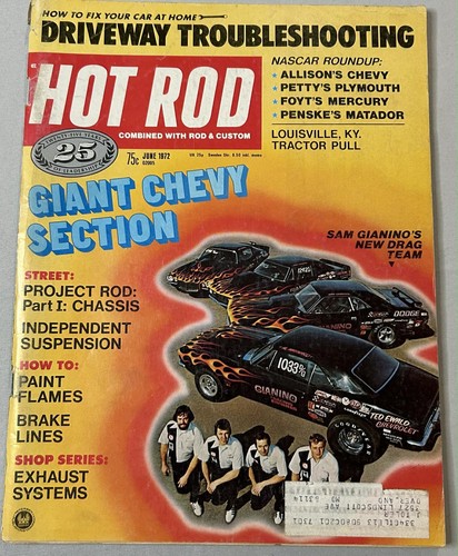 Hot rod magazine 1972 june - hot,