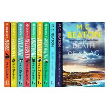 Hamish Macbeth Mysteries Series by M.C. Beaton 10 Books Set (Book 11-20) - PB