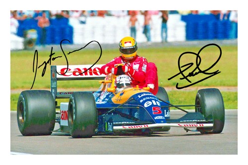 Ayrton senna nigel mansell - &,