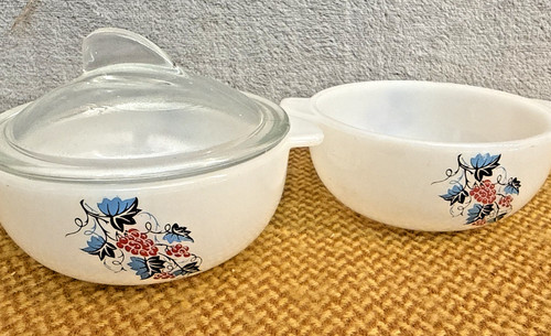 Vintage phoenix opalware grape - phoenix,