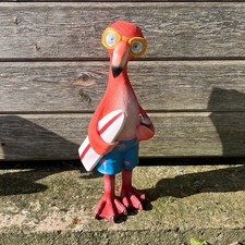 Pink Flamingo Garden Ornament