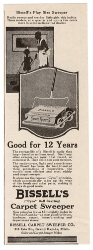 1922 bissell carpet sweeper - 1922,