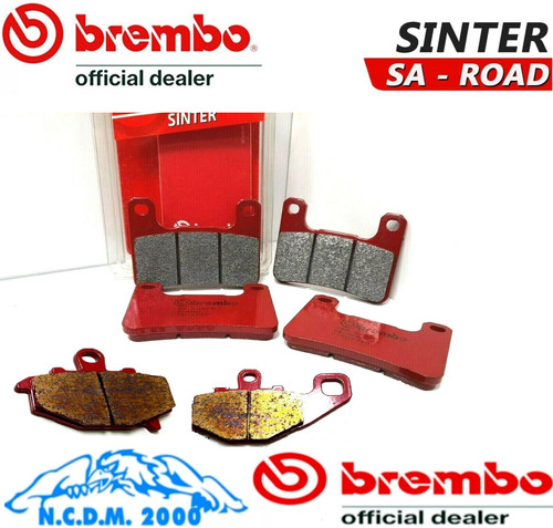 Brembo brake pads front rear - brake,