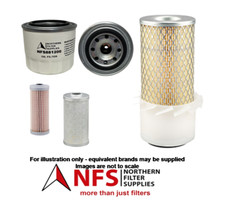NFS Filter Kit fits Neuson Lifton 1001 with Yanmar 3TNE74 Engine Oil Fuel Air