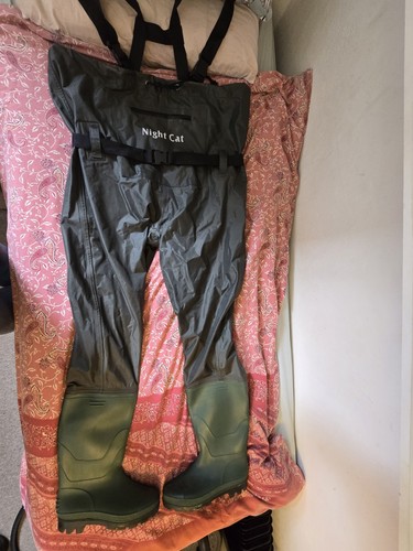 Night cat fishing chest - chest, waders
