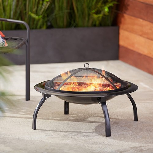 Portable folding fire pit - portable,