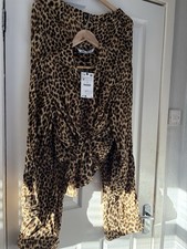 Zara Animal Print Two Piece Co