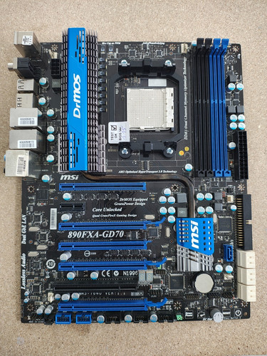 Msi 890fxa gd70 amd socket - socket, am3