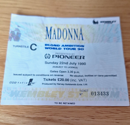 Madonna blond ambition - blond, tour