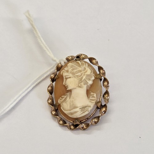 Clewco 12ct rolled gold carved - clewco,