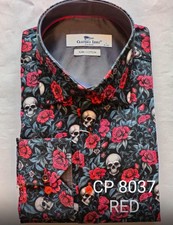 Claudio lugli CP8037 Skull Shirt - RED