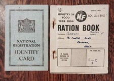 RATION BOOK and IDENTITY CARD