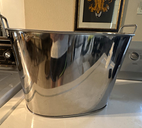 Stainless steel oval ice - stainless,
