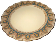 VRare HISTORIC - Stoniers WHITE STAR LINE -9" Dinner Plate-TITANIC CROWN PATTERN