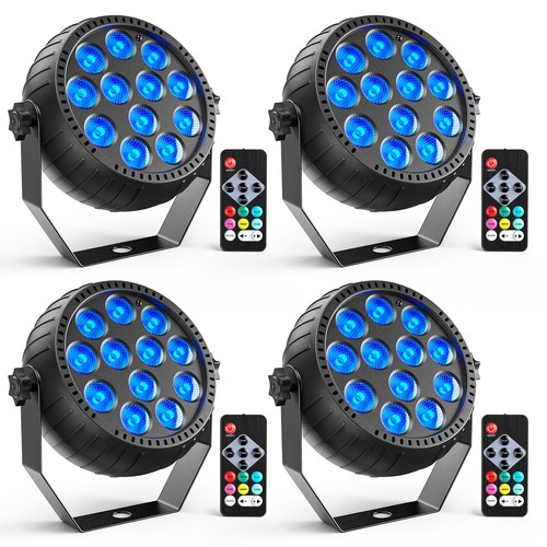 Rechargeable mini rgb led - 4x,
