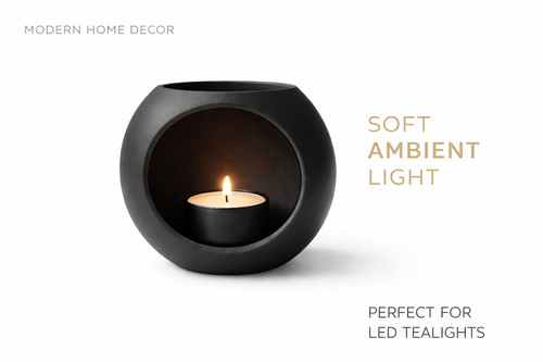 Led tealight holder modern - holder,