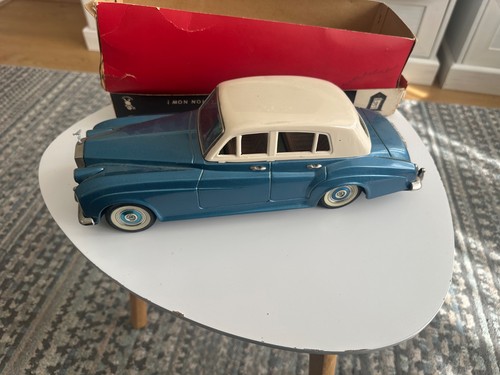 Vintage old friction tin - old,