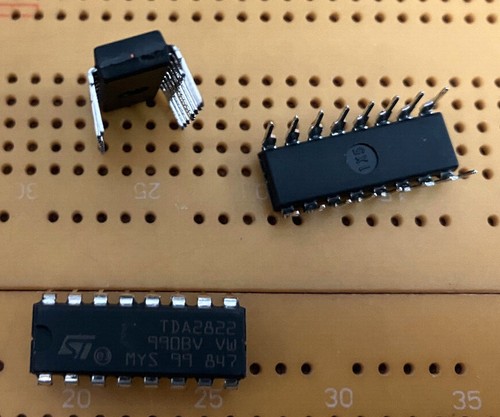 Tda2822 dual amp - tda2822, op-amp