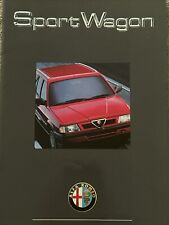 The Alfa Romeo Sportwagon Sport Wagon Car Information Brochure Frameable