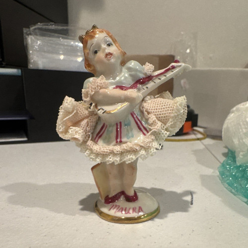 Dresden hand painted - hand, porcelain