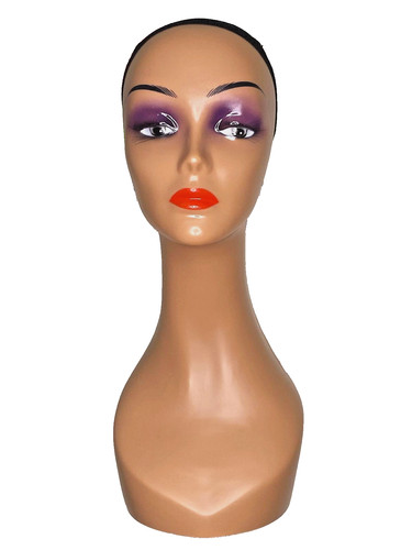 Female mannequin head with - female,