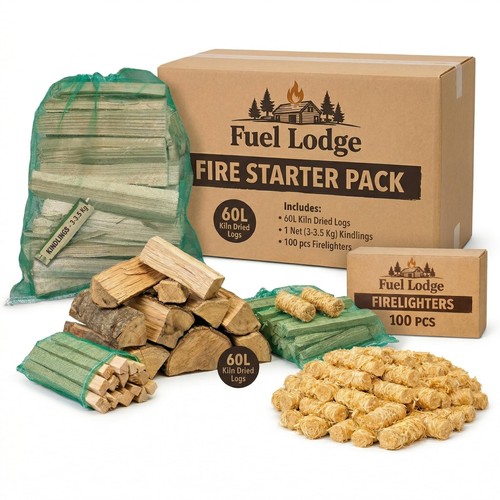 Fire starter pack 60l - fire, kiln