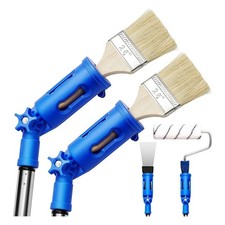 2Pc Paint Brush Extender for Walls Extension Pole Attachments Roller1208