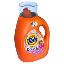 Tide Plus a Touch of Downy Laundry Detergent, April Fresh , 24 Loads, 34 fl oz