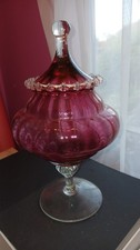 Vintage Cranberry Glass