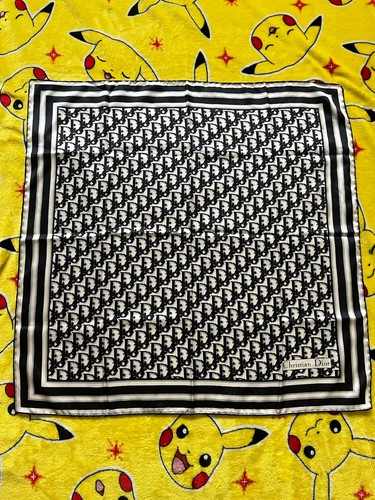Christian dior silk scarf - christian,
