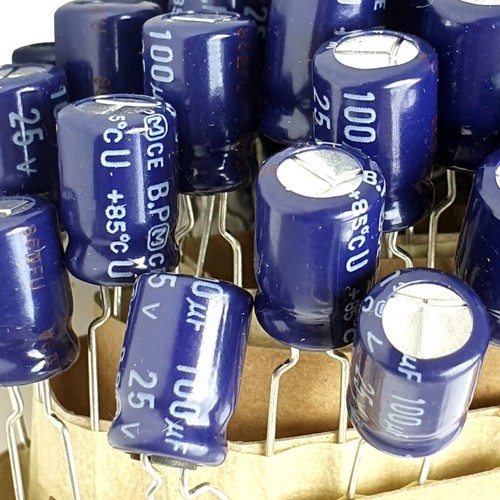 4pcs 100uf 25v panasonic - [4pcs],