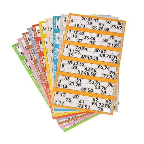 3000 bingo flyers pads of - bingo,