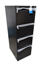 Bisley Black 4 Drawer Foolscap