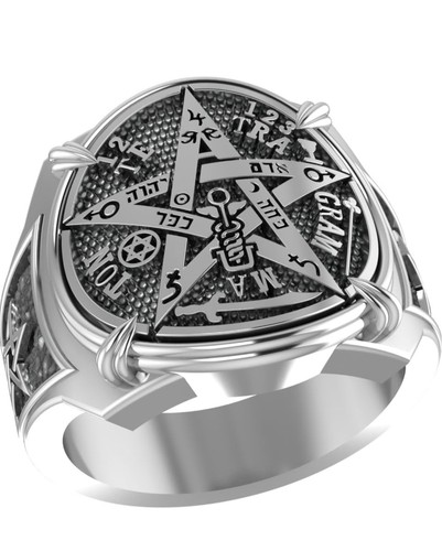 Tetragrammaton band ring - tetragrammaton,