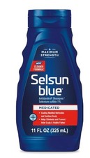 Selsun Blue Maximum Strength Anti Dandruff Dermatitis Shampoo 11oz UK STOCK
