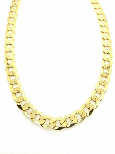 Heavy gold curb chain - heavy, 9ct