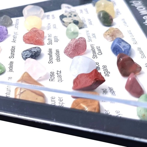 36pcs gemstone quartz crystal - 36pcs,