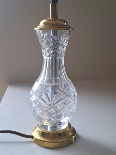 Vintage tyrone crystal table - vintage,