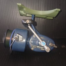 Vintage Mitchell Match 440a  Reel in Blue  + FREE 3D Printed  Reel Holder 