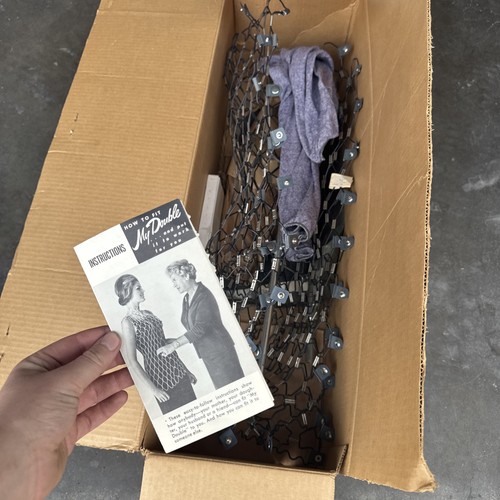 Vintage dritz wire mannequin - vintage,
