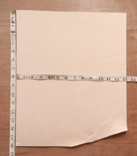 5mm veg tan leather offcuts - tan,