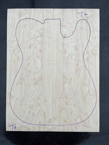 Birdseye maple bookmatched - birdseye,
