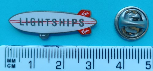 Virgin lightship pin badge - virgin,