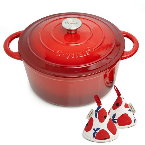 Cast iron casserole dish pot - iron,